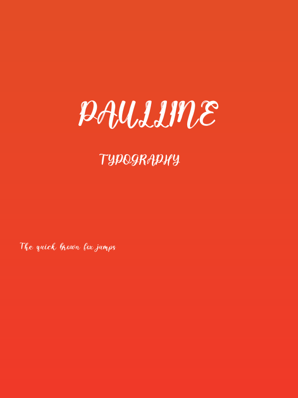 Paulline Poster