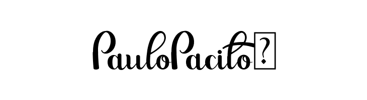 Paulo Pacito -  font caratteri gratis