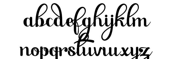 Paulo Pacito - Font LOWERCASE