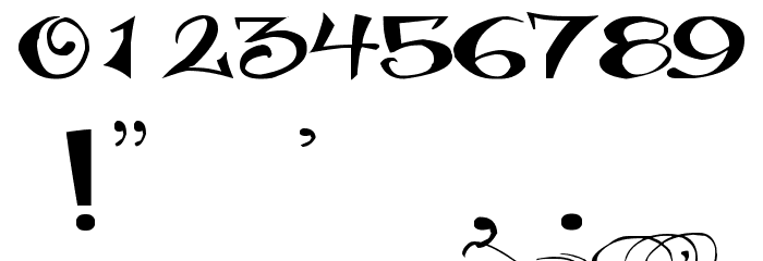 Pauls California Solid Font OTHER CHARS