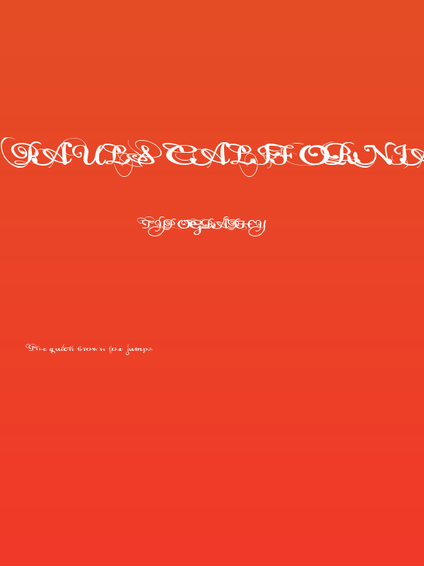 Pauls California Solid Poster