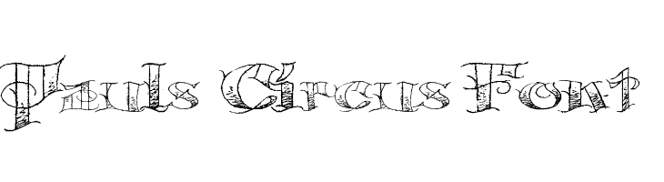 Pauls Circus Font Font