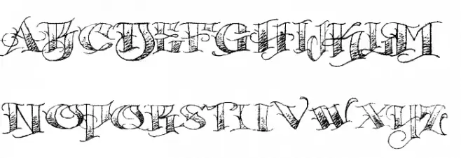 Pauls Circus Font 字体 大写