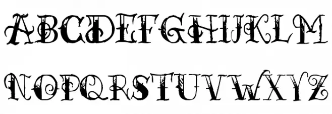 Pauls Esther Font フォント 大文字