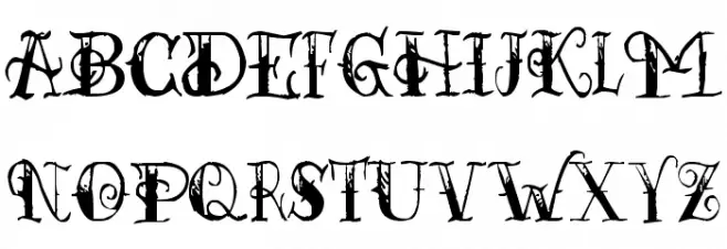 Pauls Esther Font フォント 小文字