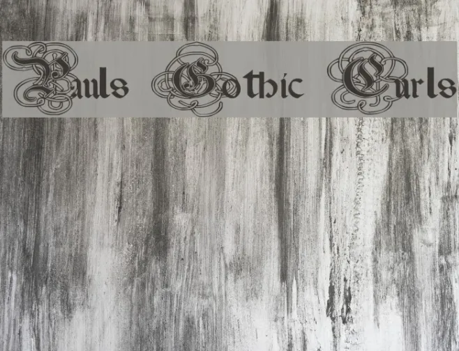 Pauls Gothic Curls Example 2