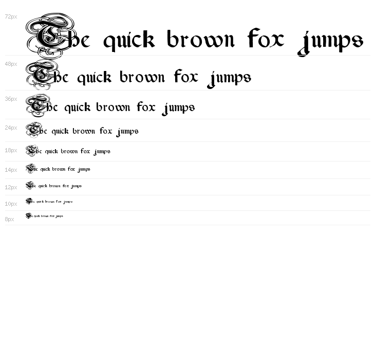 Pauls Gothic Curls Waterfall