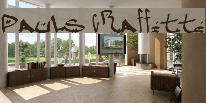 Pauls Graffitti Font examples