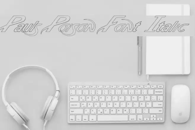 Pauls Poison Font Italic フォント examples