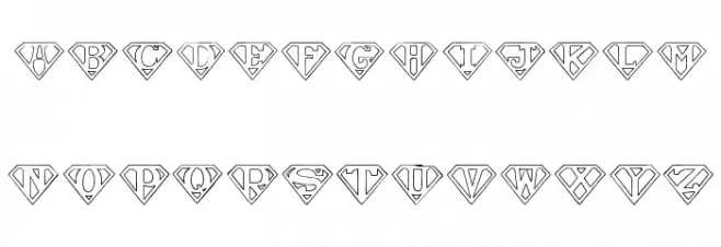 Pauls SUPER Font Polices MAJUSCULES