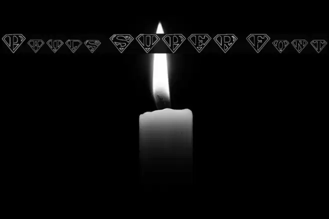 Pauls SUPER Font Font examples