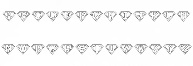 Pauls SUPER Font Caratteri MINUSCOLO