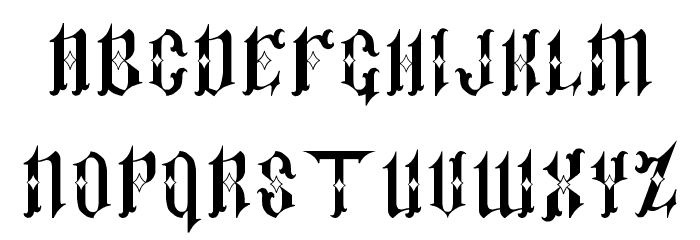 Pauls Sinner Font Font LOWERCASE