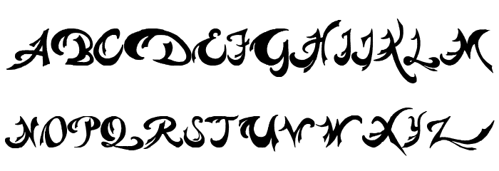 Pauls Weight Font LOWERCASE