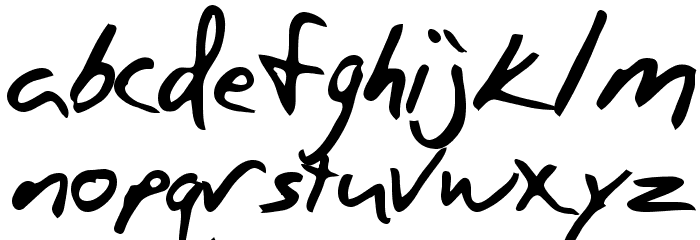 Paulson Regular Font LOWERCASE
