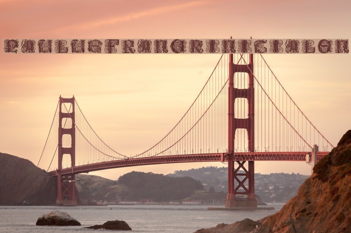 PaulusFranckInitialen Font examples