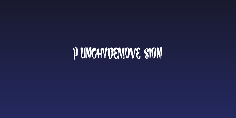 PaunchyDemoversion Social Header