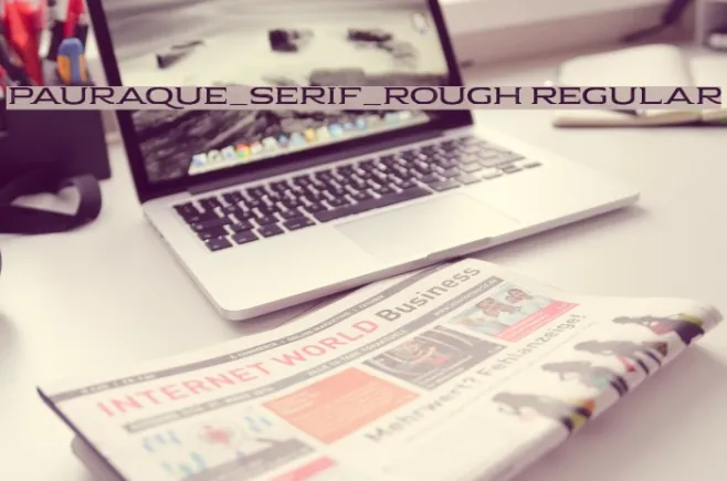 Pauraque_Serif_Rough Regular Example 1