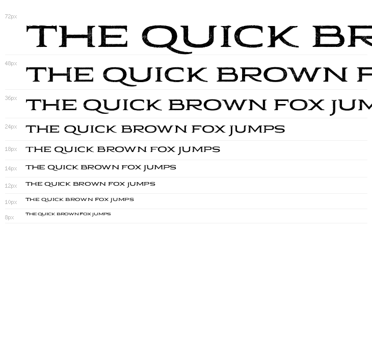 Pauraque_Serif_Rough Regular Waterfall