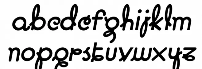 Pavadee Bold Italic Fuentes MINÚSCULAS