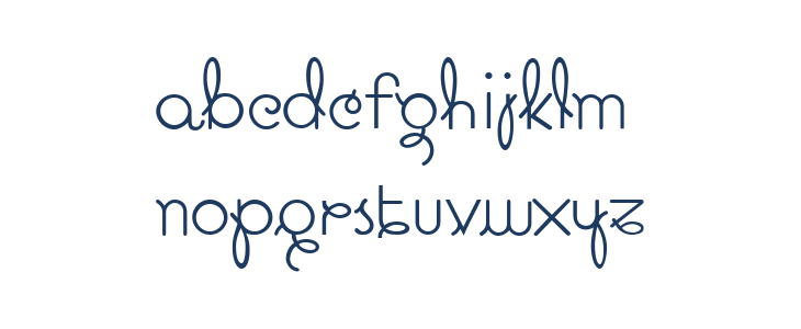 Pavadee Light Lowercase