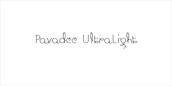 Pavadee UltraLight Logo