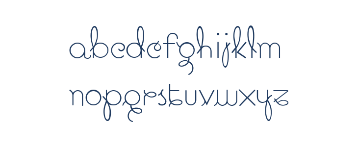 Pavadee UltraLight Lowercase