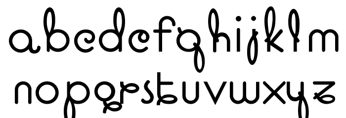 Pavadee Font LOWERCASE