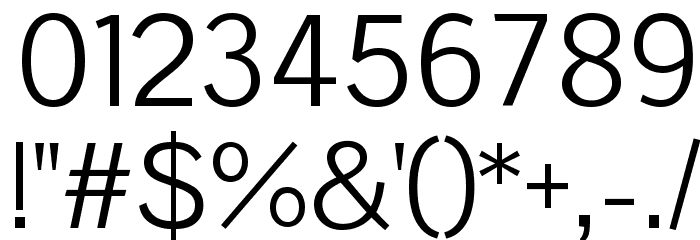 Pavanam Regular Font OTHER CHARS