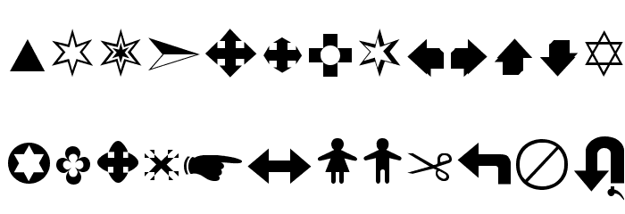 Pavel Font LOWERCASE