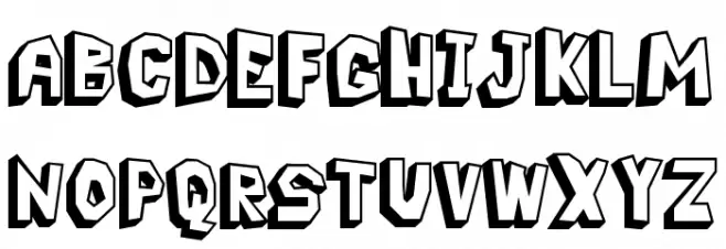 Pavement Logger Schriftart Groß