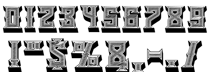 Pavements Regular Font OTHER CHARS