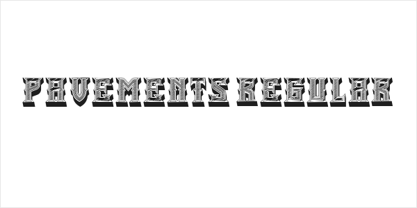 Pavements Regular Logo