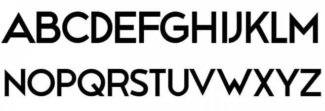 Pavia Regular Schriftart Groß