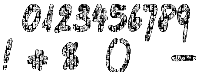 Pawn Shop Pretty Font OTHER CHARS