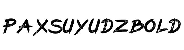 PaxSuyudz Bold  नि: शुल्क फ़ॉन्ट्स डाउनलोड