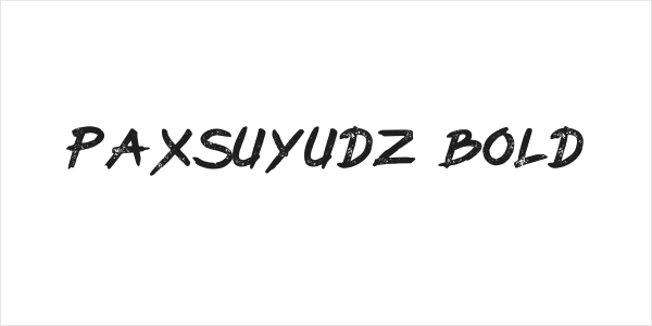 PaxSuyudz Bold Logo