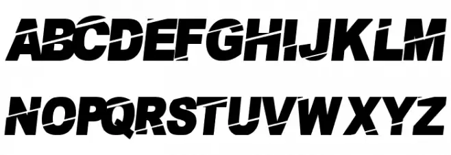 PaybAck Schriftart Groß