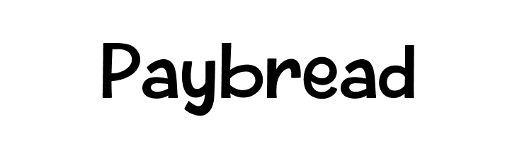 Paybread  Free Fonts Download
