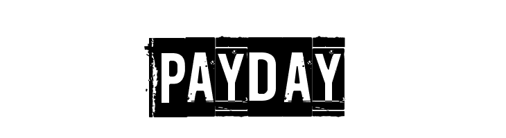 Payday Font