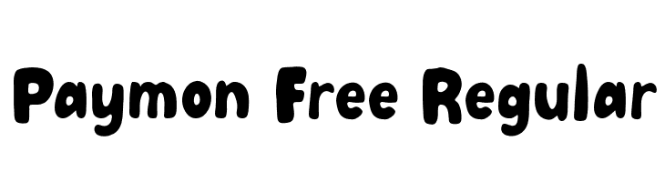 Paymon Free Regular  font caratteri gratis