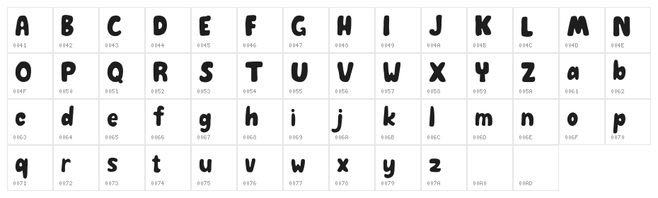 Paymon Free Regular Character Map