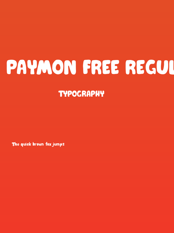 Paymon Free Regular Poster