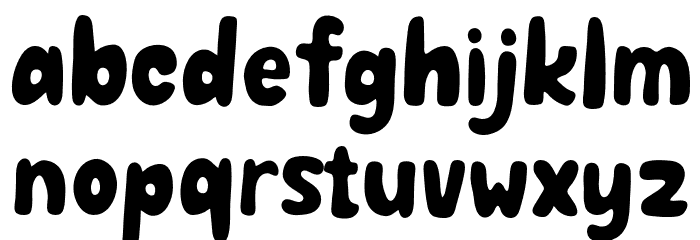 PaymonFree-Regular Font LOWERCASE