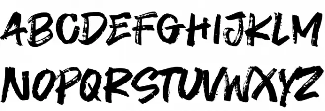 Payout फ़ॉन्ट अपरकेस