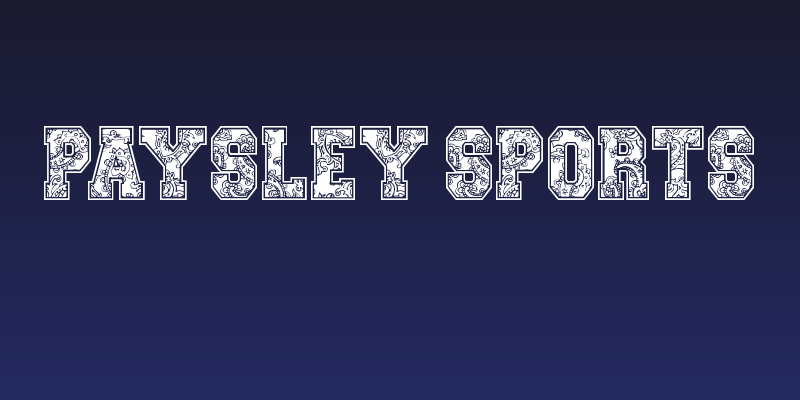 Paysley Sports Social Header