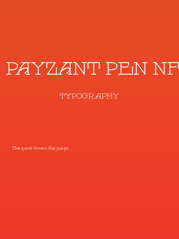 Payzant Pen NF Poster