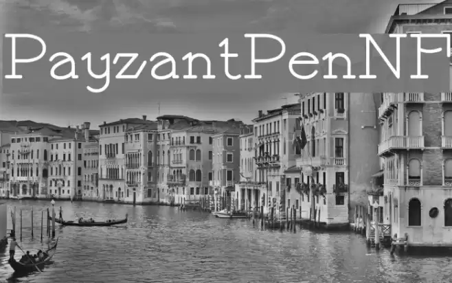 PayzantPenNF Font examples