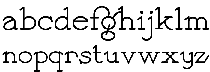 PayzantPenNF Font LOWERCASE