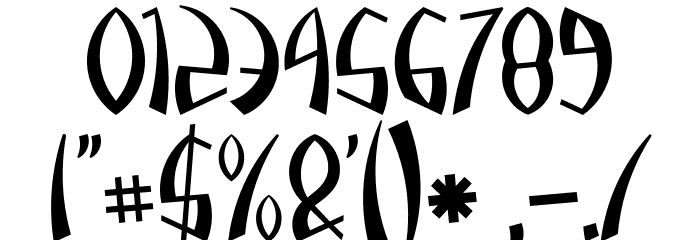 Pazuzu Font OTHER CHARS
